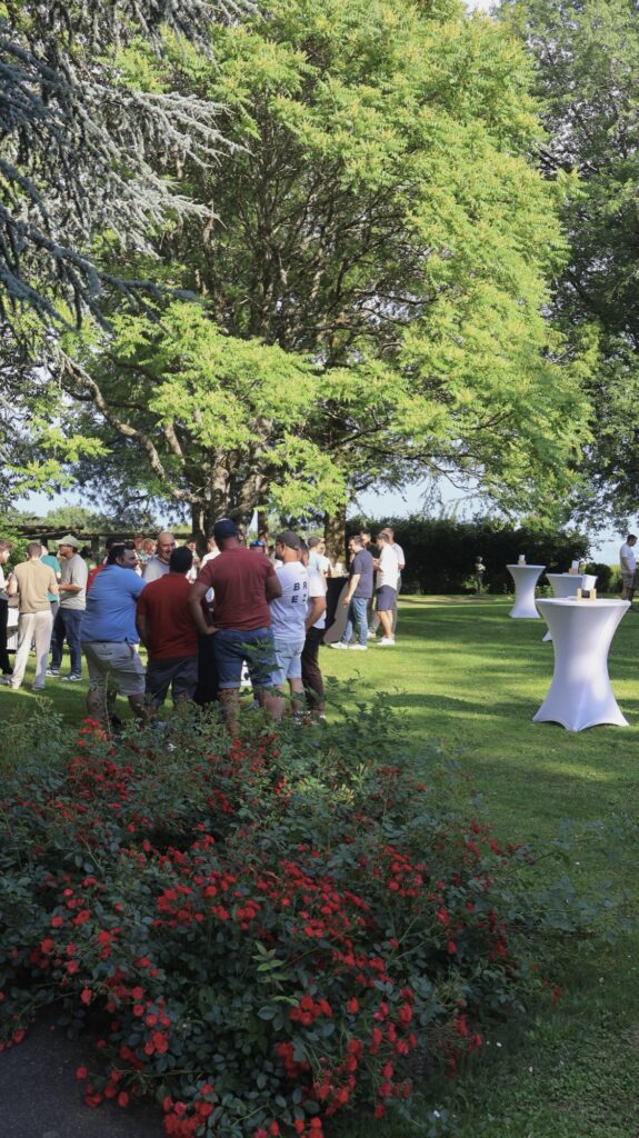 Cocktail dans les jardins du Signal de Bougy