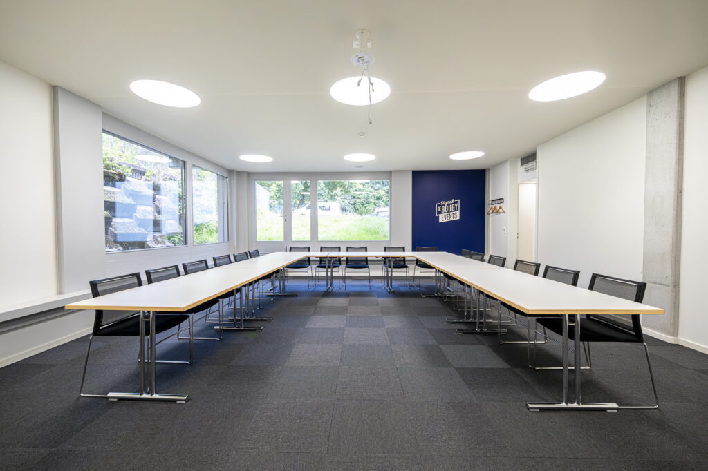 Salle Pizy en disposition U