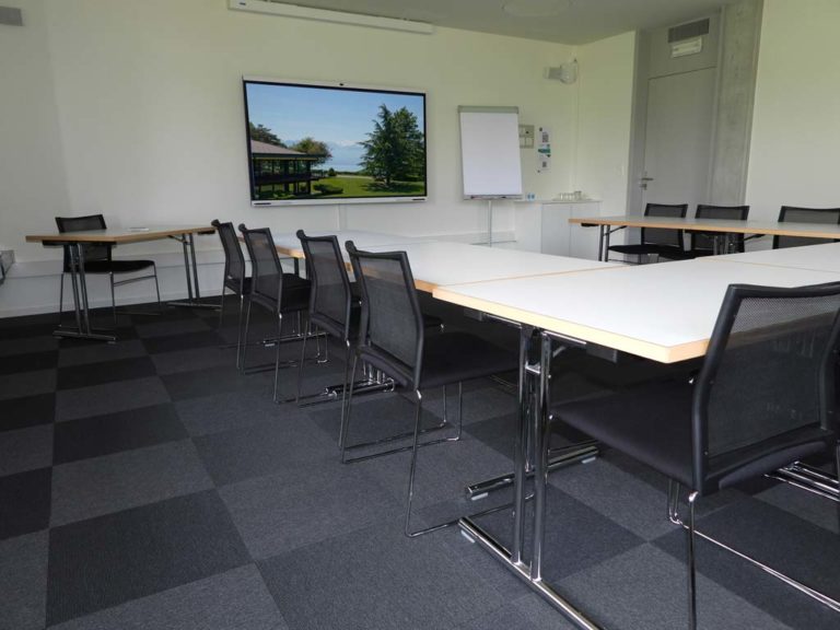 salle de conférence situé entre Genève et Lausanne